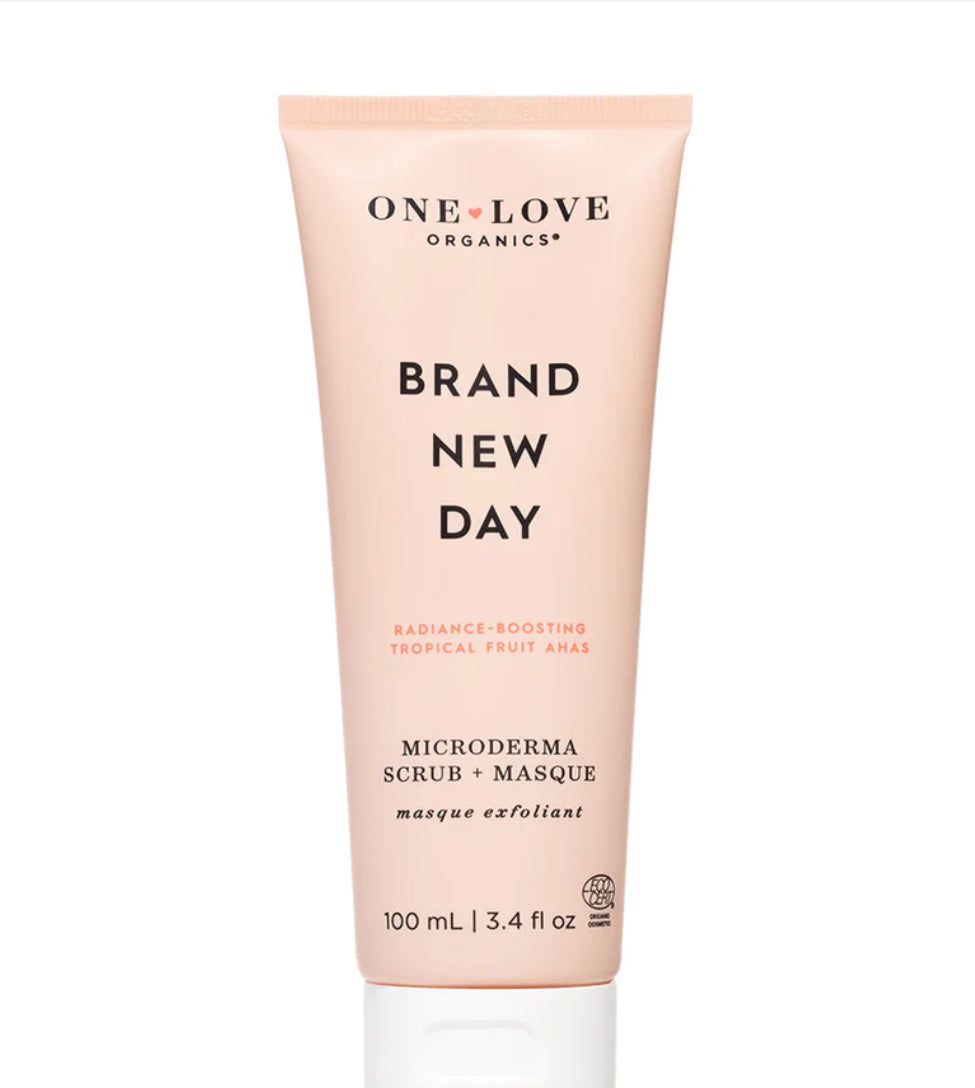 One Love Organics Brand New Day Microderma Scrub + Masque